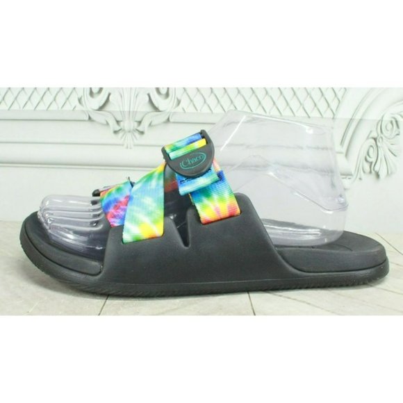 Chaco Shoes - Chaco Multicolor Nylon Slip On Adjustable Buckled Casual Sandals Size 8